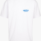 Difficult Oversized Tee | White-blue