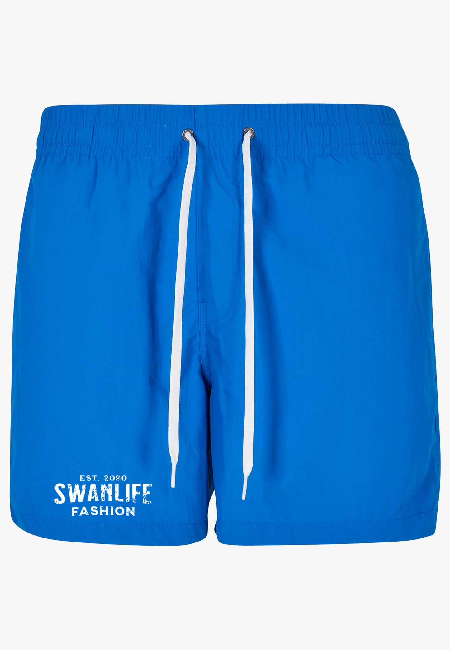 Difficult Swimshort | Blue-White