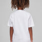 Kids Tee Unisex 'Basic'  - White - Swanlife Fashion