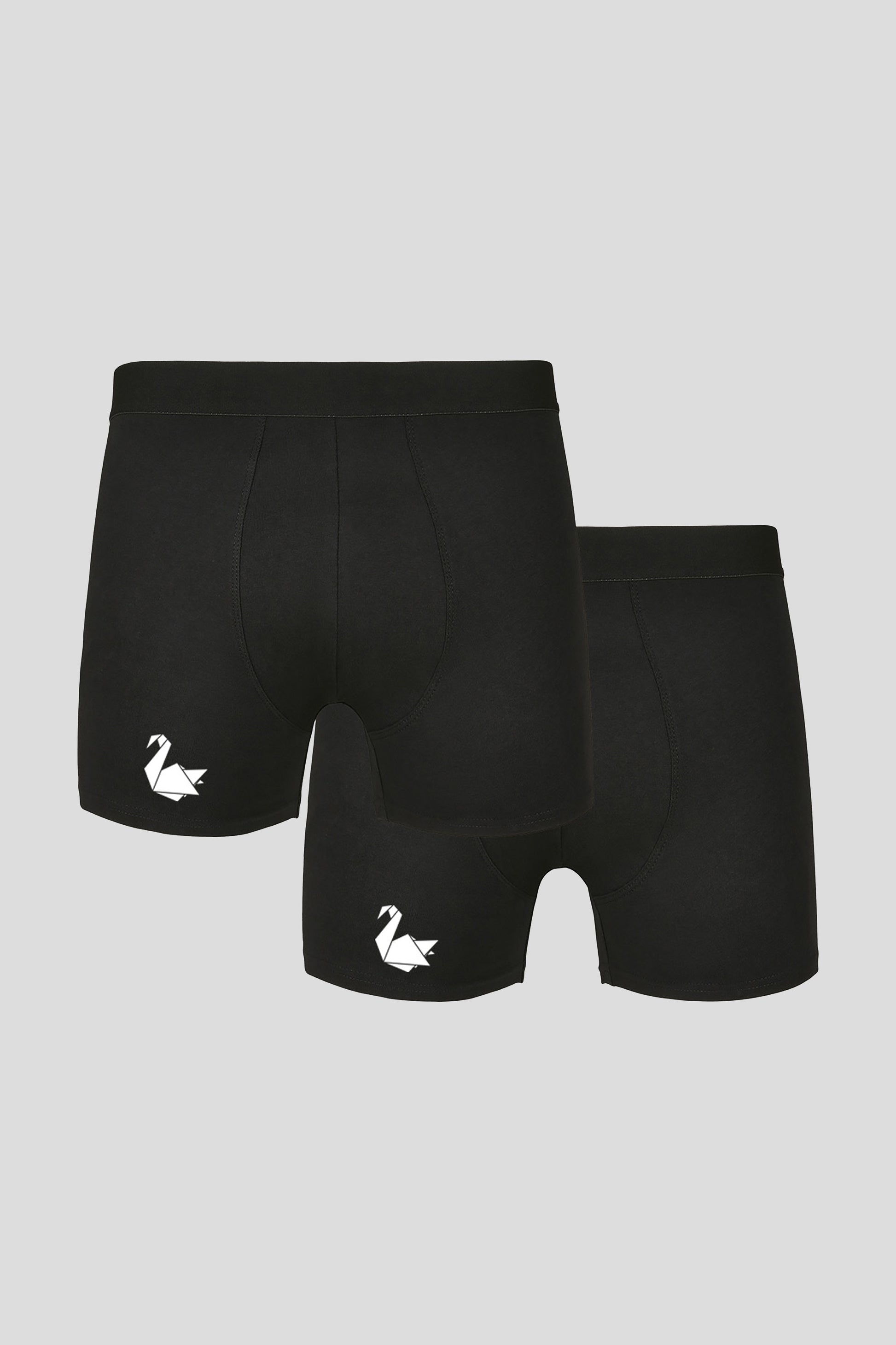 Swanlife Underwear Trunk Duo Pack - Black - Swanlife Fashion